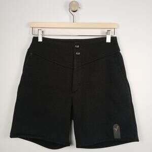 Indyeva Shorts Women Small Black Stretch Outdoor Hiking Travel Zip